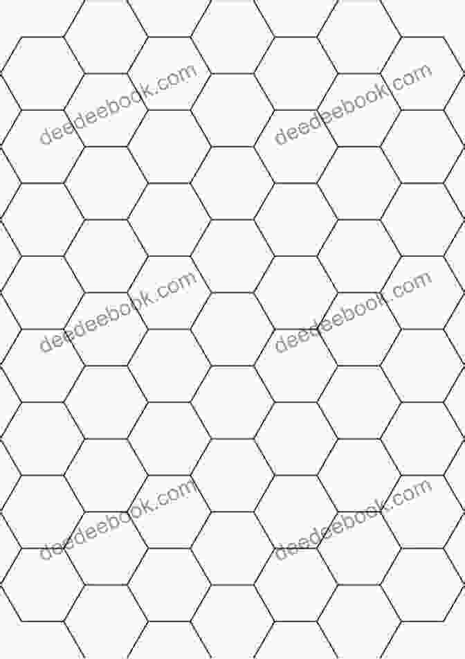 A Cross Stitch Pattern Of Tessellated Hexagons 12 New Colorful Geometric Designs: Cross Stitch Patterns
