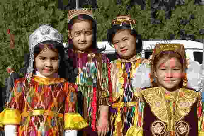 A Photo Of A Group Of Uzbek People. Uzbekistan Travel Guide: With 100 Landscape Photos