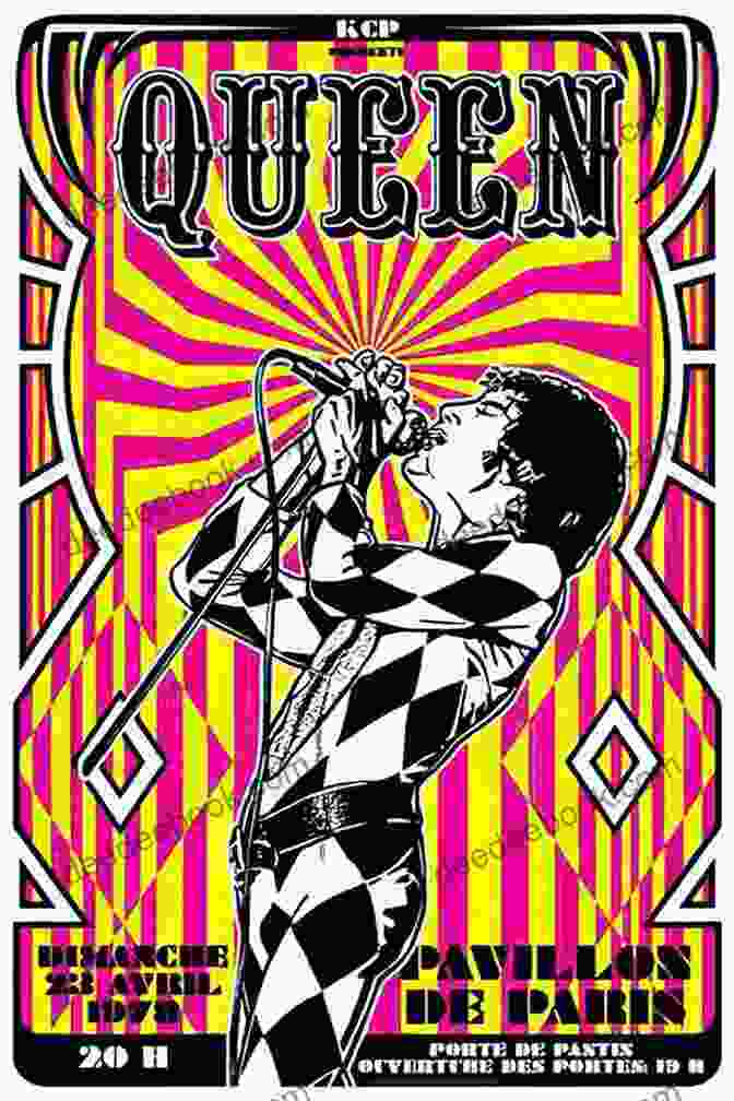 A Reproduction Of A Vintage Rock Poster Osky Posters: Ink Posters Collage Art And Vintage Rock Posters