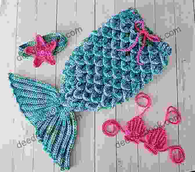 A Stunning Crochet Rendition Of Ariel's Tail From Disney Pattern Crochet Book: Cute Pattern For Disney Lovers To Crochet With Passion