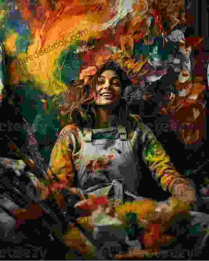 A Woman Sitting At An Easel, Her Brushstrokes Creating A Vibrant Painting On The Canvas. Wicked Desires (Part Four) Sage Alexander