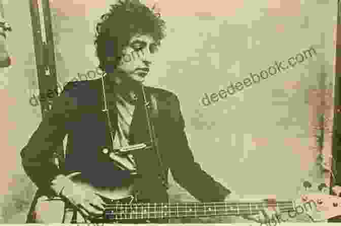 Bob Dylan Holding Harmonica 100 Songs Of Bob Dylan