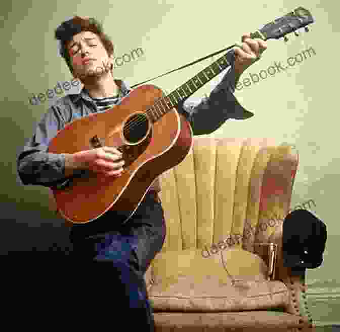 Bob Dylan With Guitar In Hand 100 Songs Of Bob Dylan