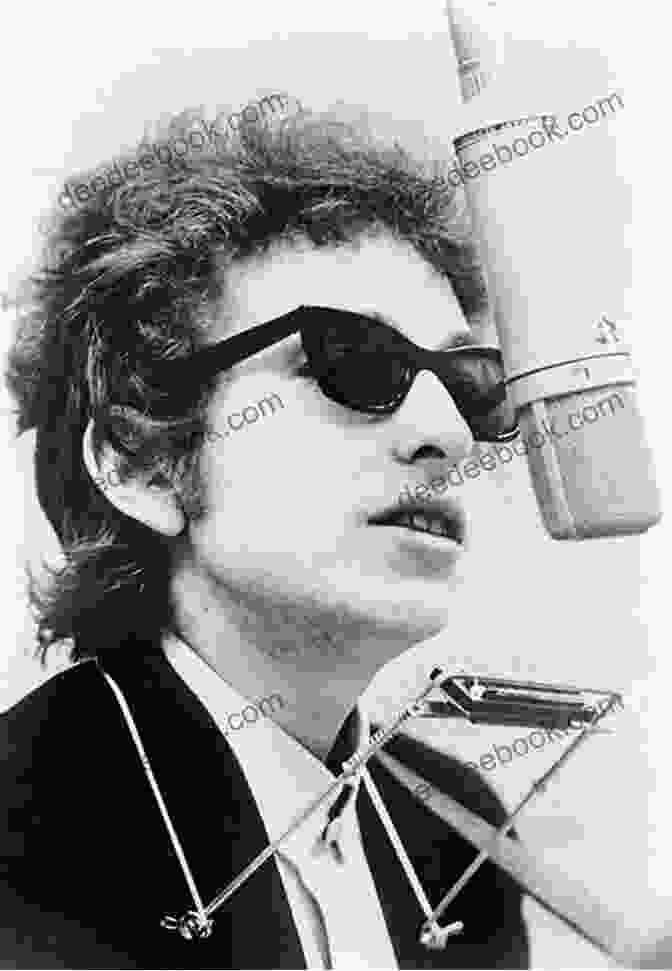 Bob Dylan With Microphone 100 Songs Of Bob Dylan