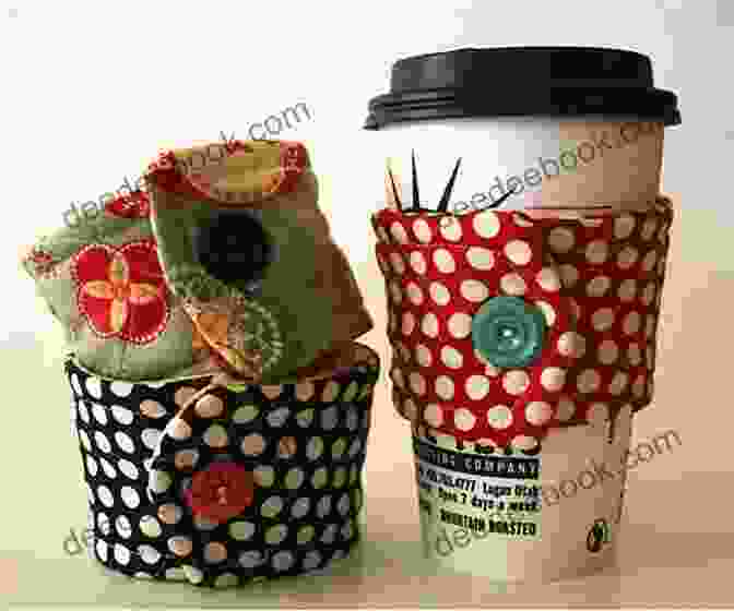 Cute Mug Cozy Made From Soft Cotton Fabric Sew Gifts : 25 Handmade Gift Ideas From Top Designers