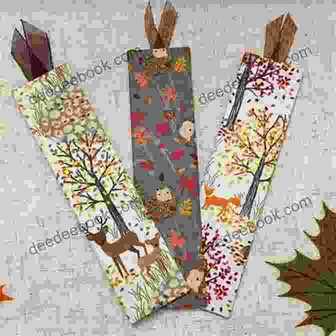 Fabric Bookmarks With Intricate Patterns And Colorful Embellishments Fat Quarter: Quick Makes: 25 Projects To Make From Short Lengths Of Fabric