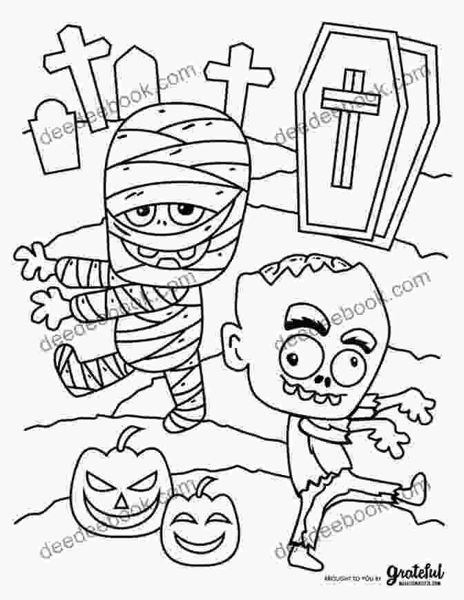 Holiday Coloring Fun: Halloween Preslee S Cool Books: Happy Coloring Fun
