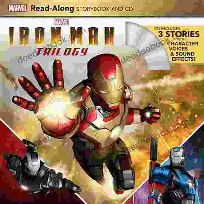 Iron Man Movie Storybook Cover Iron Man 3 Movie Storybook (Marvel Movie Storybook (eBook))