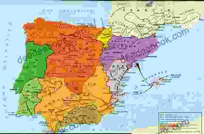 Map Of The Reconquista Of Spain Burning Boats: The Birth Of Muslim Spain