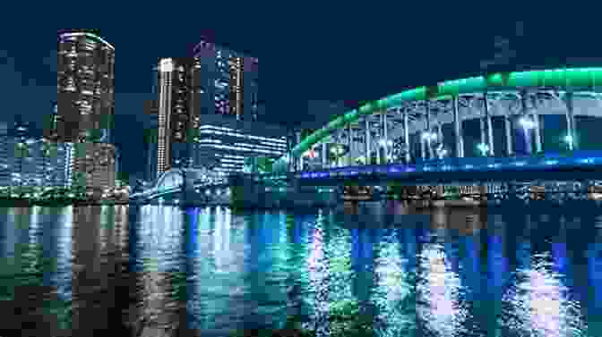 Panoramic Night View From Kachidoki Bridge, Overlooking The Illuminated Tokyo Waterfront Skyline, Showcasing The Vibrant Colors And Architectural Marvels Of The City. NIGHT VIEW SPOT JAPAN TOKYO (NIGHT VIEW MEISTER S CHOICE) SNAPSHOT