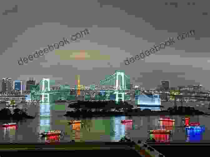 Panoramic Night View Of Odaiba's Waterfront, Featuring The Illuminated Rainbow Bridge Spanning Across The Bay, Creating A Mesmerizing Spectacle Against The Backdrop Of Tokyo's Skyline. NIGHT VIEW SPOT JAPAN TOKYO (NIGHT VIEW MEISTER S CHOICE) SNAPSHOT