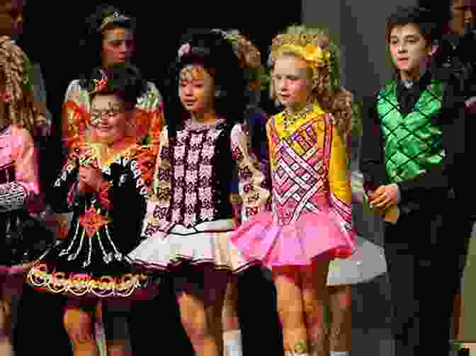People Participating In A Traditional Irish Dance Class Happy In Ireland
