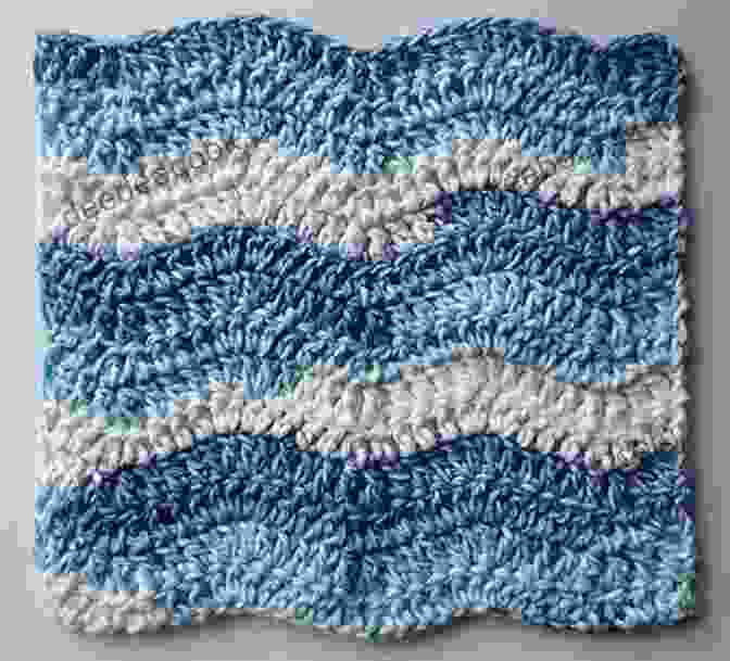 Ripple Stitch Dishcloth Crochet Pattern Crochet Dishcloth Tutorials: Simple Dishcloth Crochet Patterns For Beginners