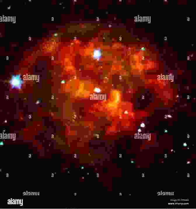 Simulation Of A Dying Star Surrounded By A Vast Cloud Of Ejected Material. When The Stars Go Out