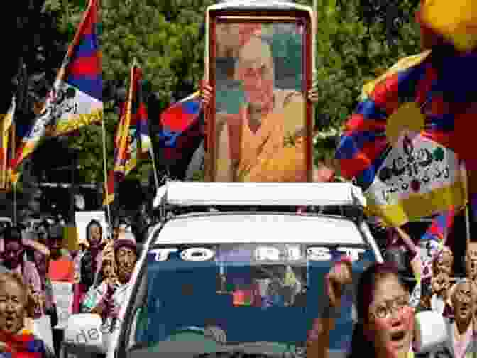 Tibetan Monk Protesting Against Chinese Occupation The People S Republic Of China (Genocide And Persecution)