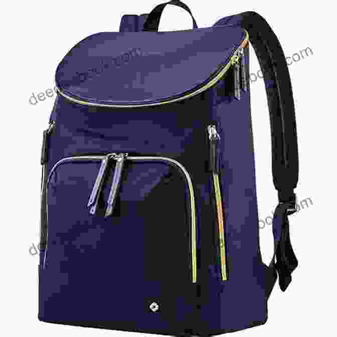 Zippered Backpack In Navy Blue Fabric Sewing For Beginner: Sewing Projects For Everyone And Detailed Tutorials