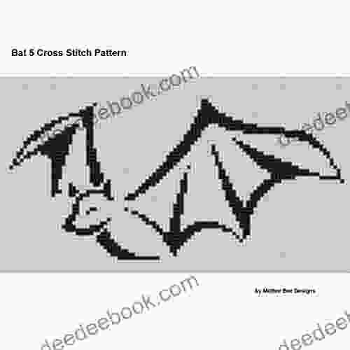 Bat 5 Cross Stitch Pattern
